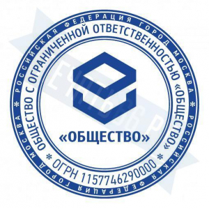 Макет печати для ООО с логотипом №16